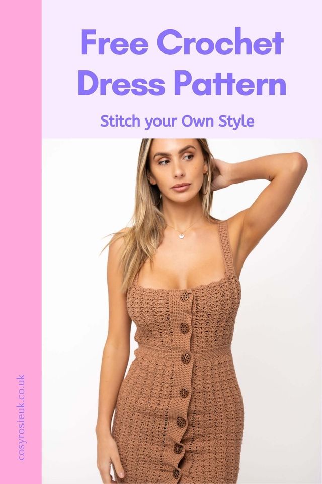 Crochet bodycon outlet dress pattern